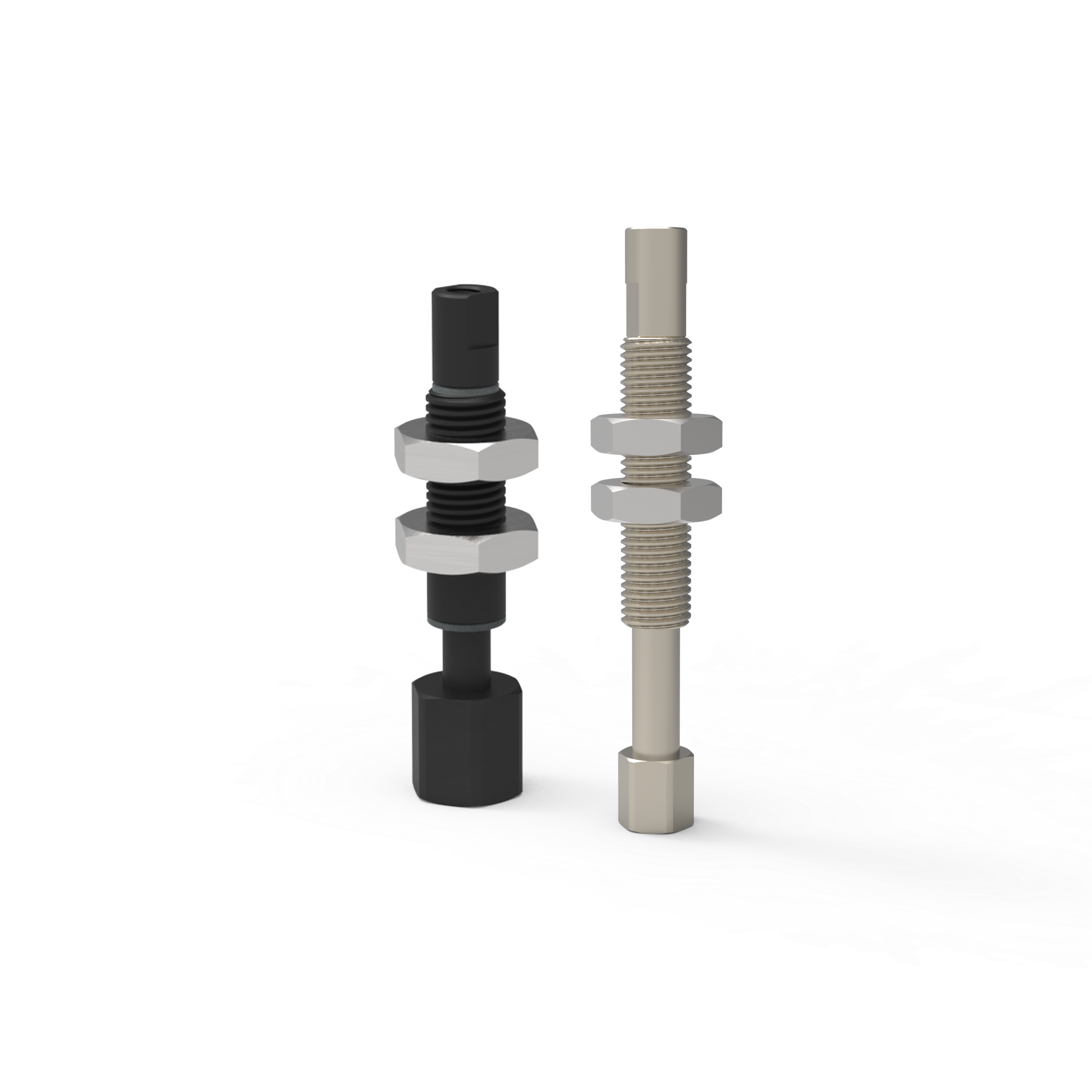 内缩式弹簧缓冲吸杆