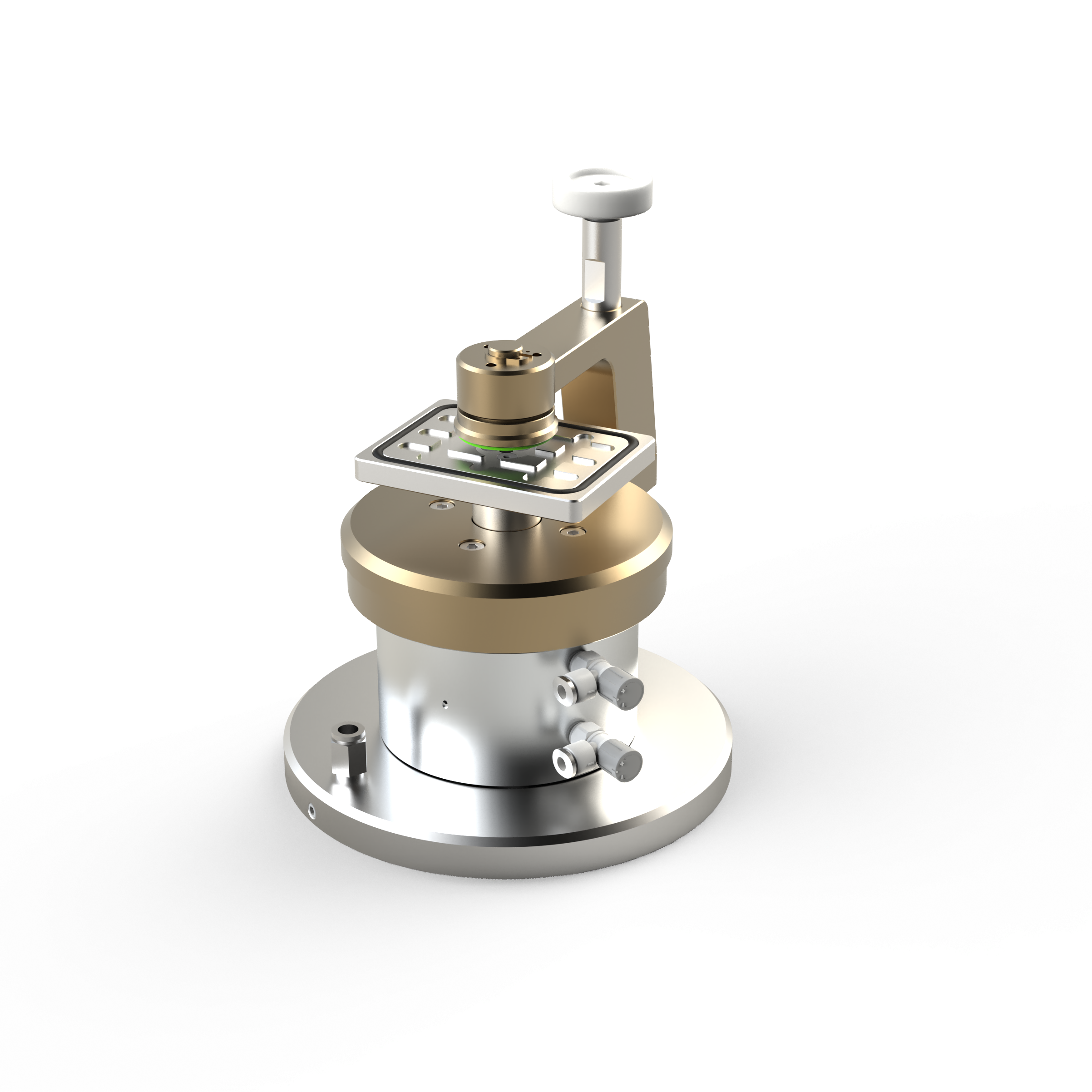 双作用小型玻璃磨边固定吸具