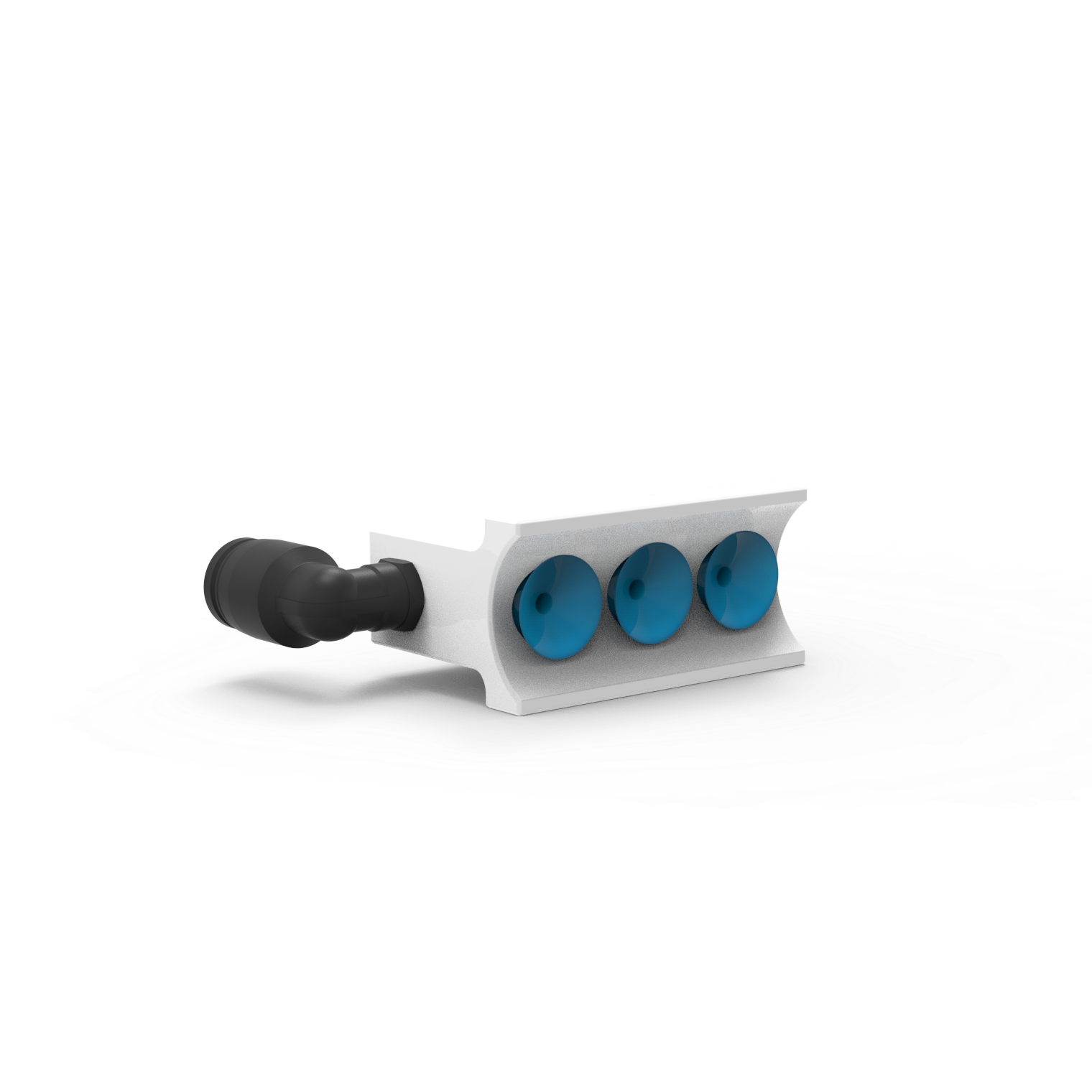 柱形仿形吸盘组件